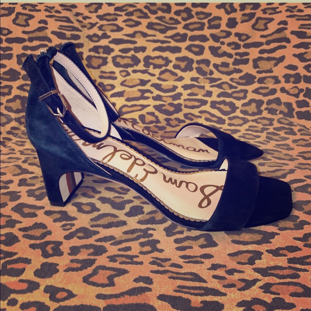 SAM EDELMAN Suede Heels Sz 7.5